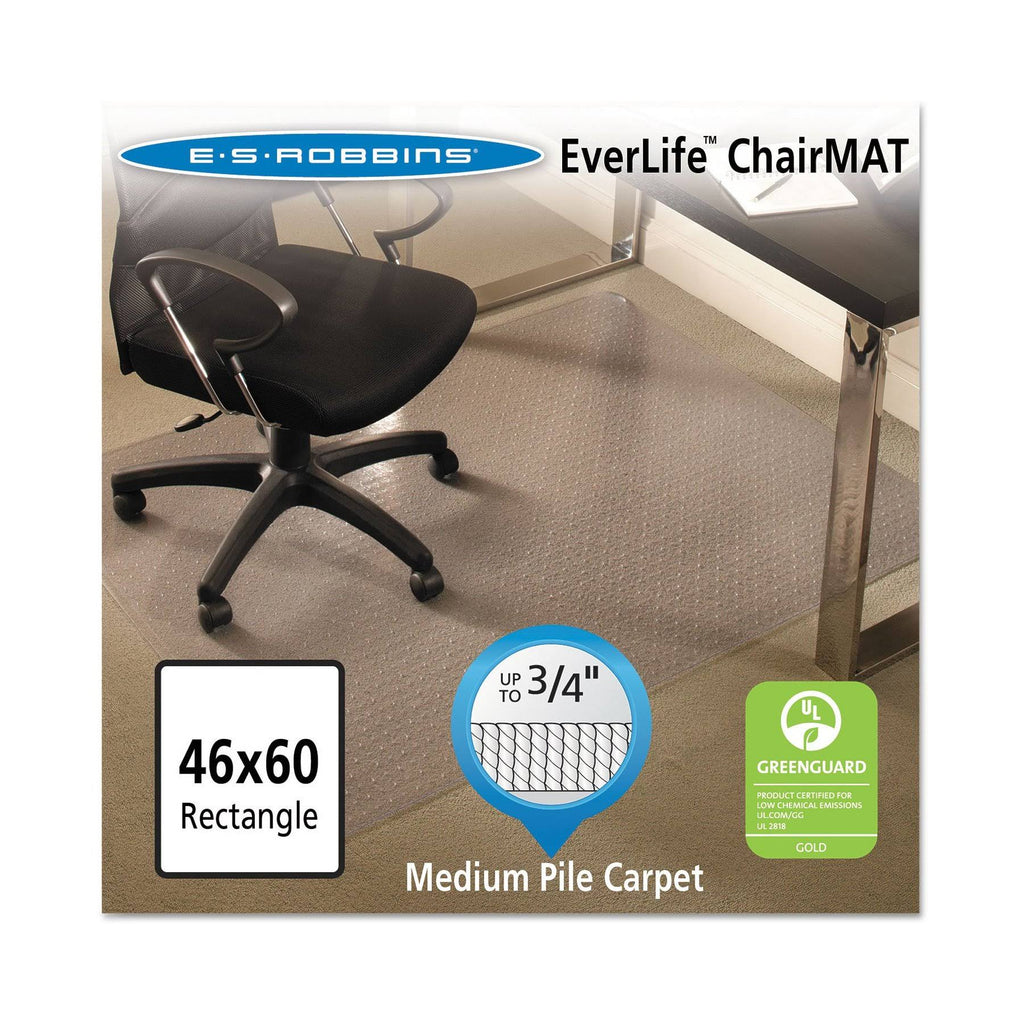 Clear Rectangular 46 x 60 Chair Mat A9627