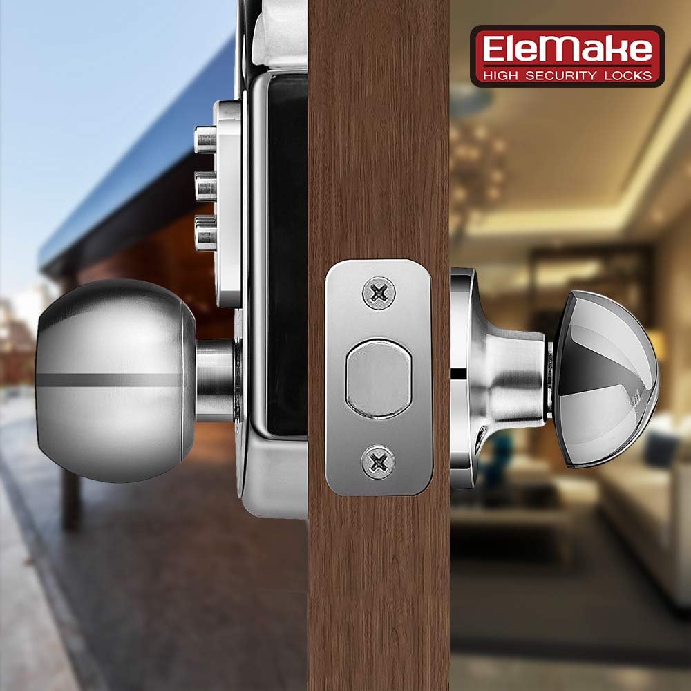 Keyless Entry Keypad Deadbolt Door Lock 304 Stainless Steel Mechanical A1437