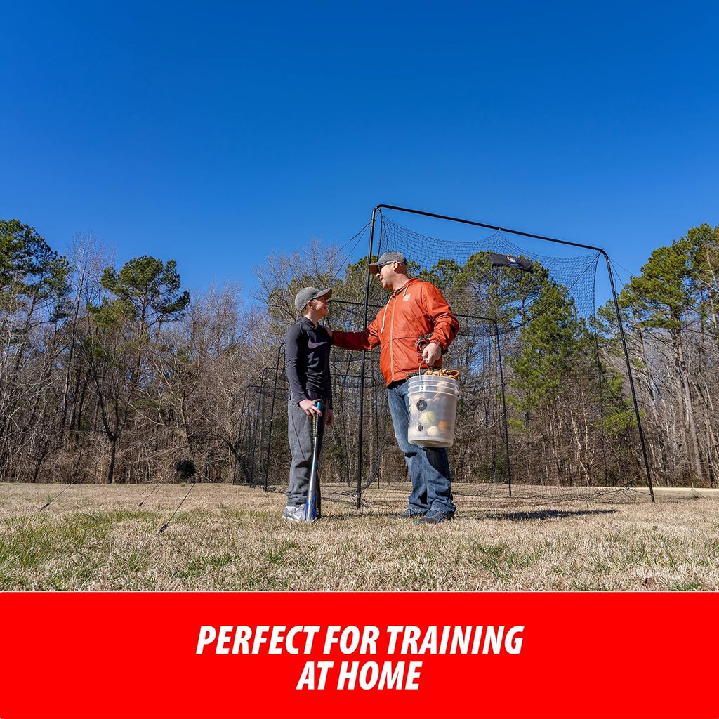 40 and 60 Foot Batting Cage with Frame and Netting B236