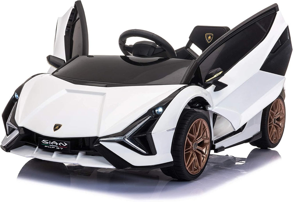 Red Licensed Lamborghini Sian 12V Electric Ride On Car with Parent Remote Control A93199