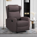 Brown Recliner Sofa Chair Q520
