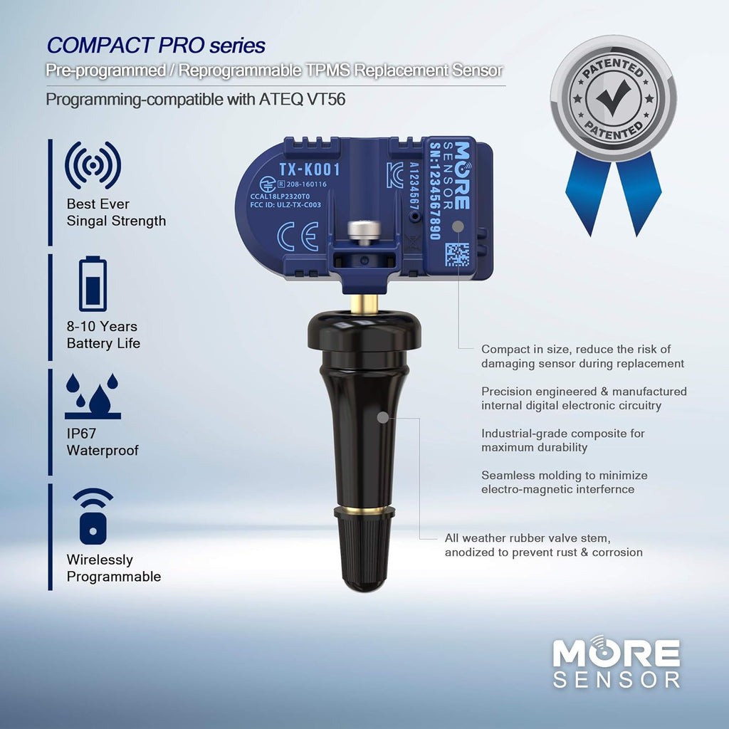 TPMS Tire Pressure Sensor 4-Pack C9503
