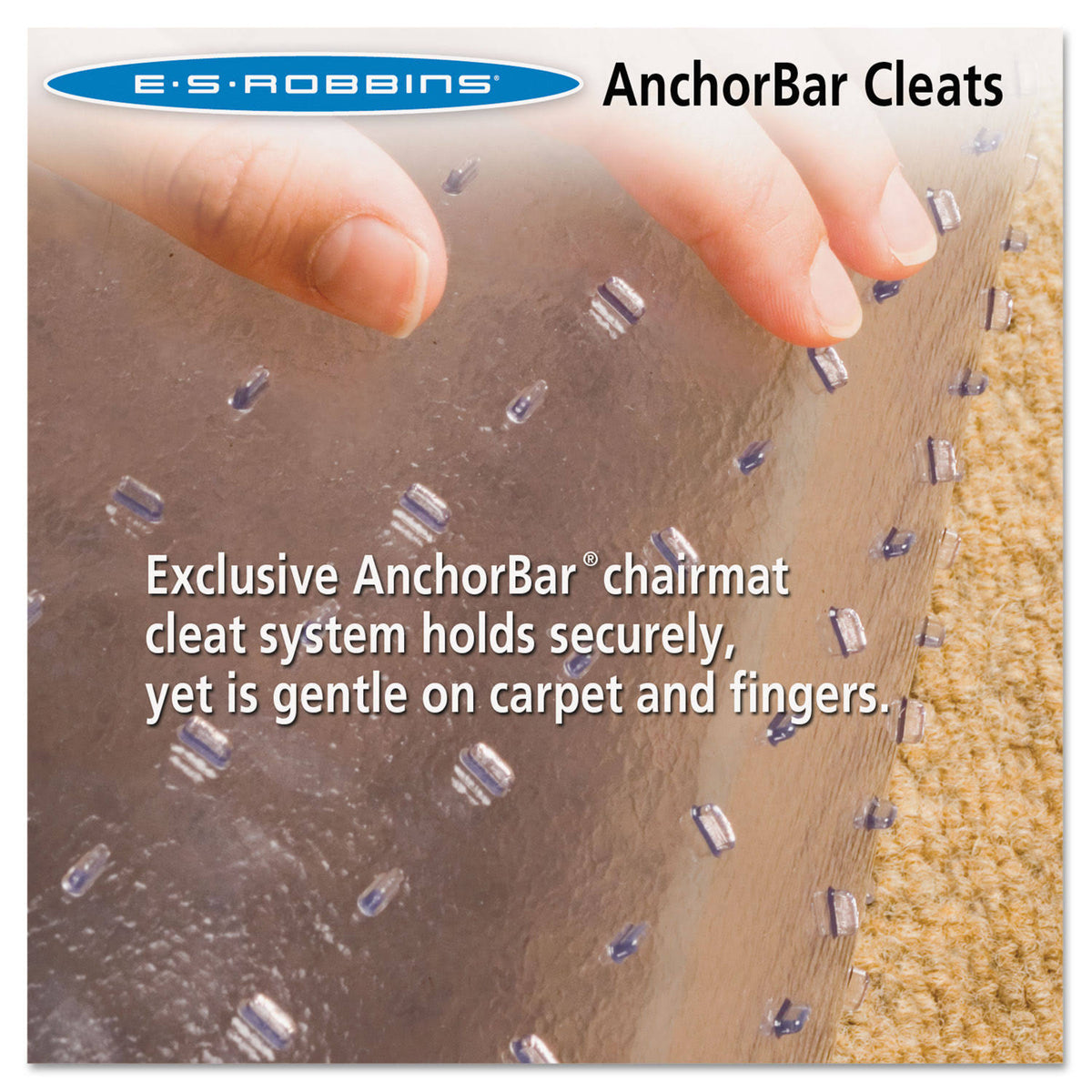 Clear Rectangular 46 x 60 Chair Mat A9627