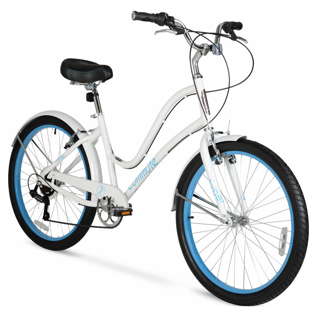 White 26" Commuter Bike Z312