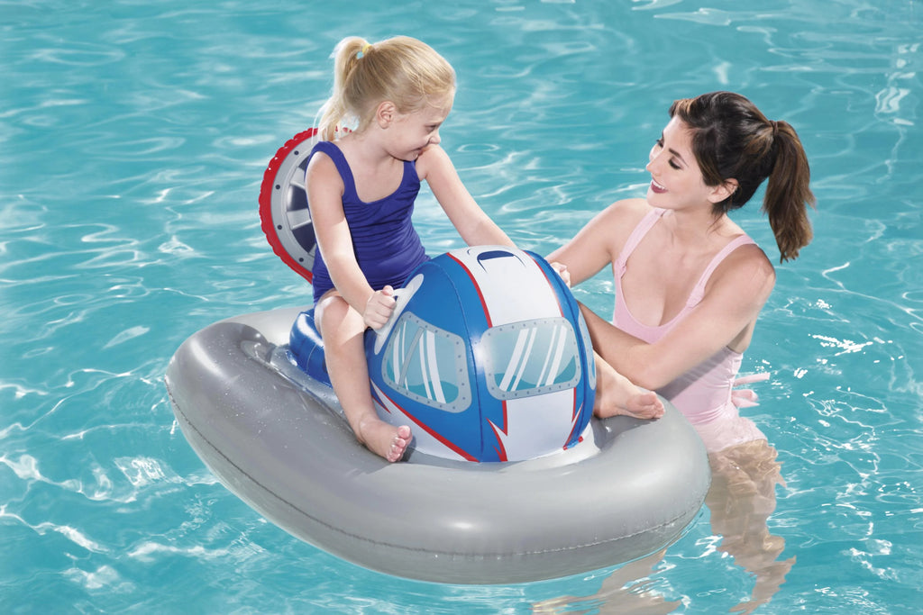 Galactic Hovercraft Ride-On Pool Float D8446