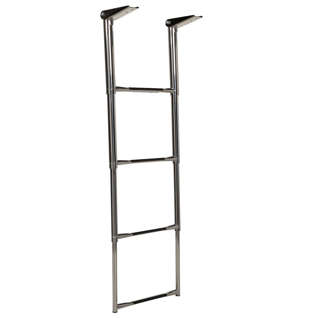 4 Step Folding Ladder Stainless Steel H353