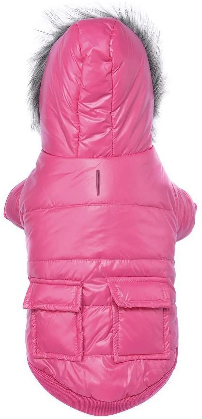 Pink Dog Winter Coat Puffer Jacket E380