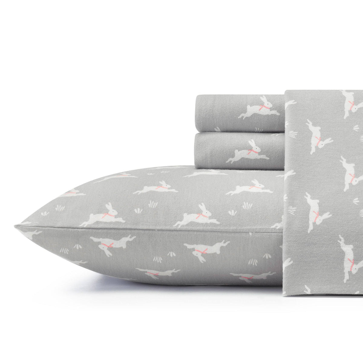 Beige Flannel Full Sheet Set C650
