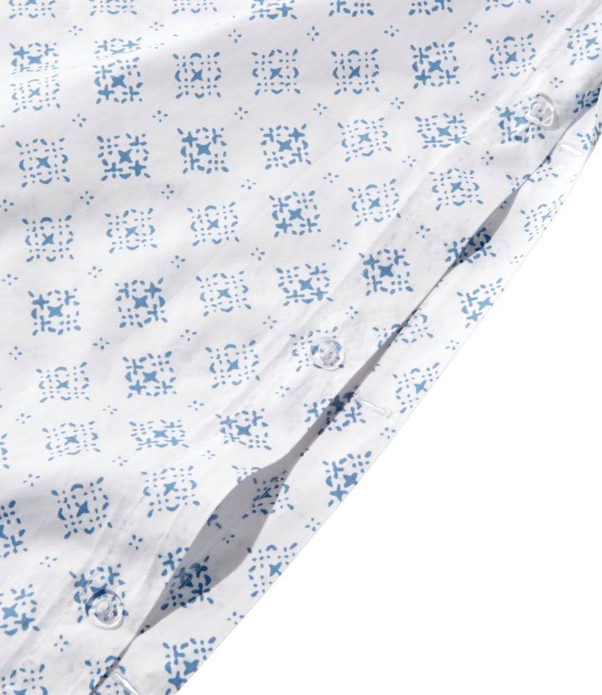 Blue Full Size Percale Comforter Cover F60923