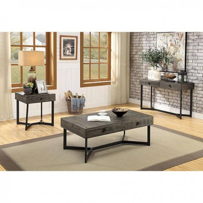 Dark Oak Espresso End Table T683