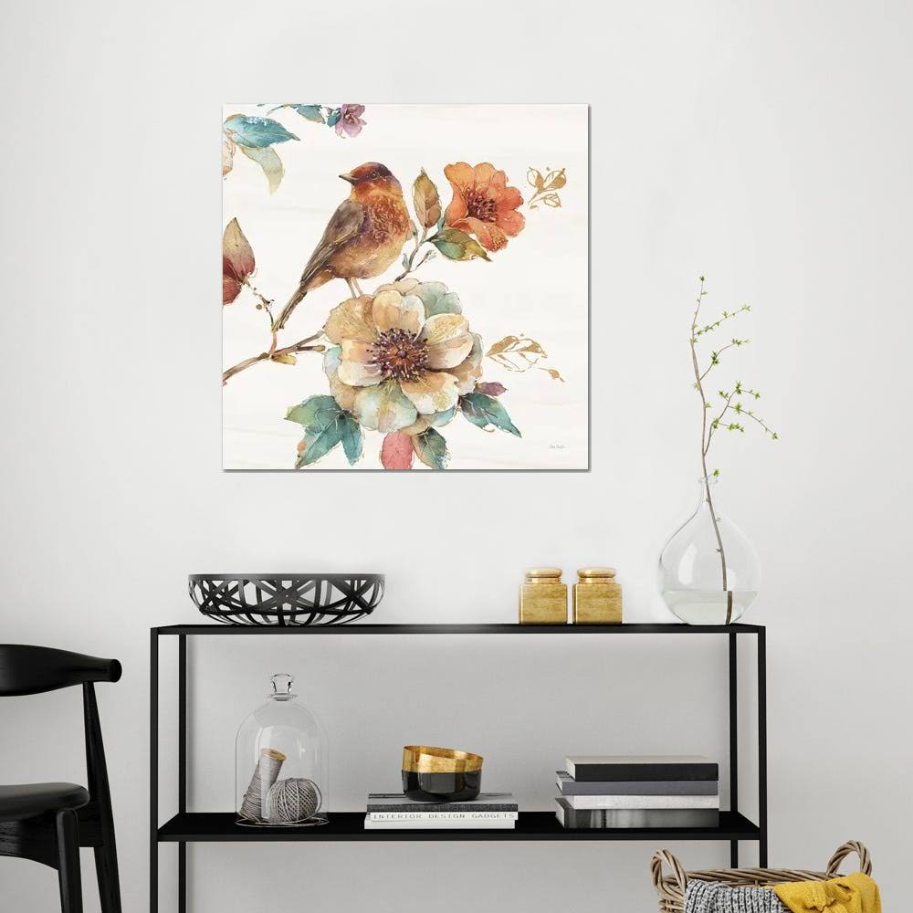 Soft White Canvas Art Picture O2255