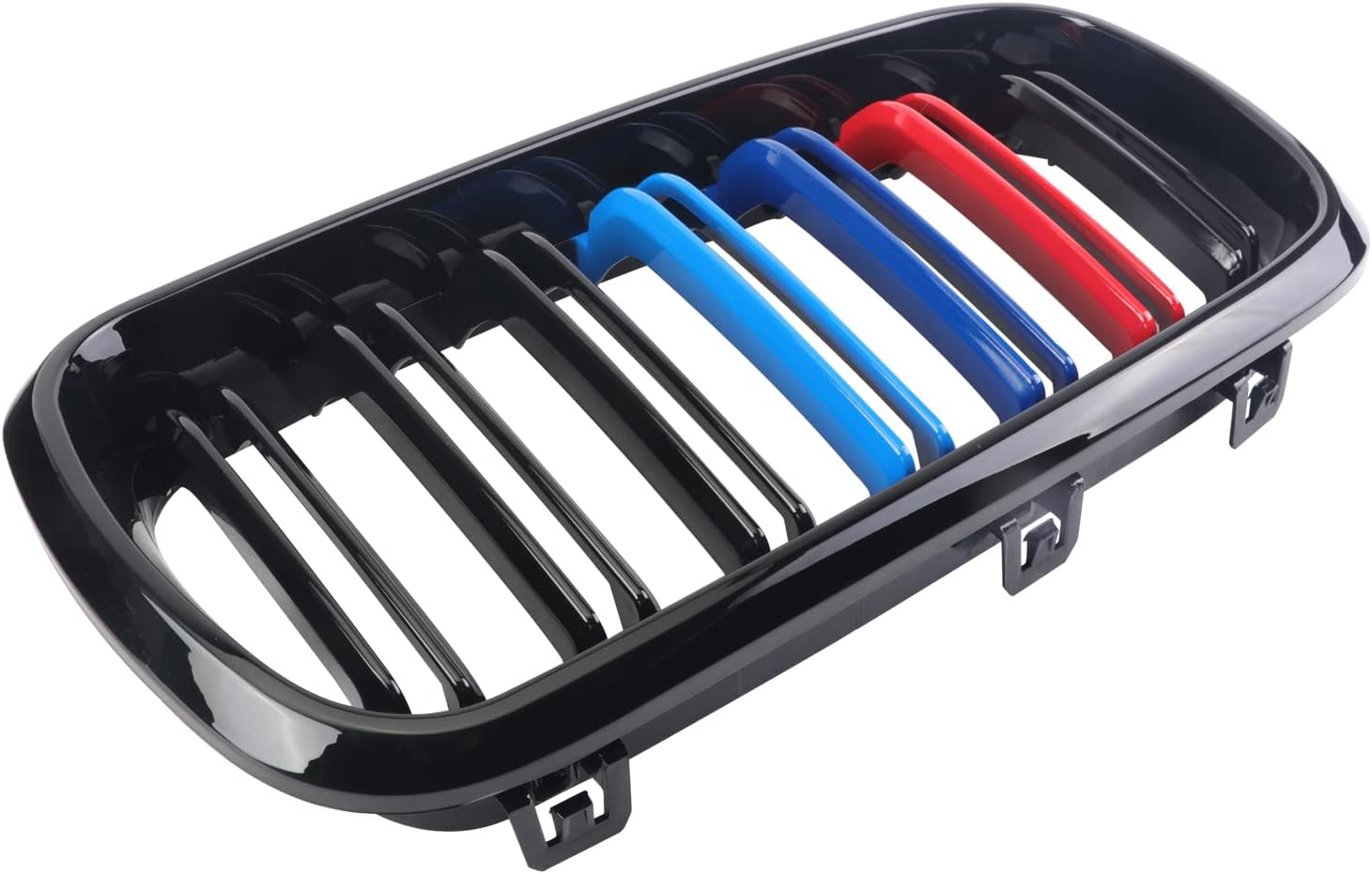 Gloss Black ABS Grills Pack of 2 C5376