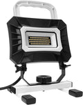 18" 500 Lumen LED Rechargeable Work Light with Retractable Steel Cables, Pack of 2 G221