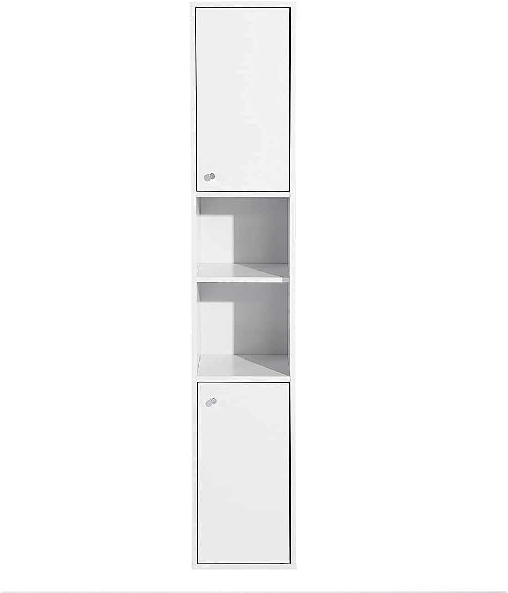 Floor Cabinet Storage 2 Doors 6 Shelves S579