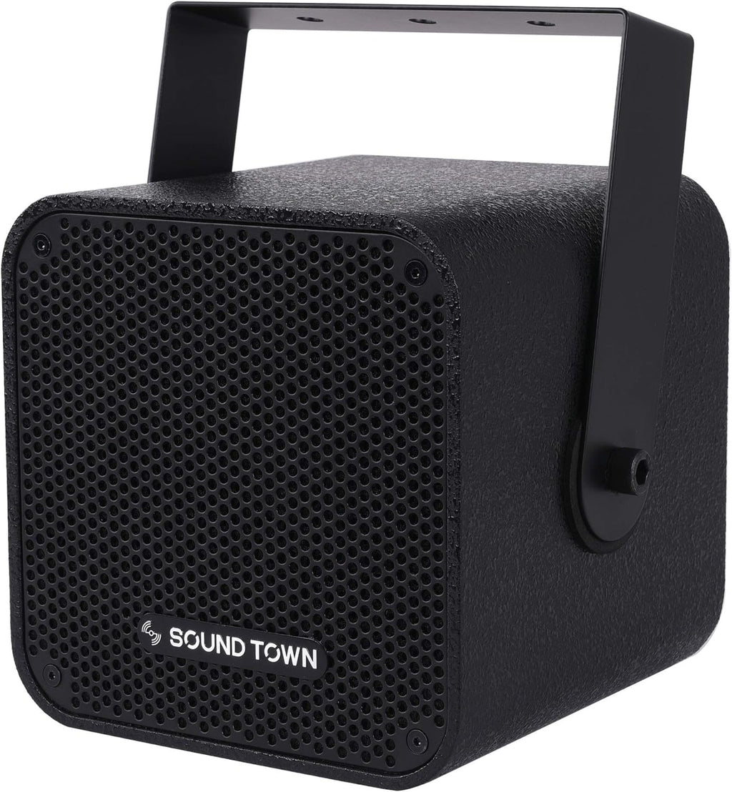 Pair of Dual 8 2-Way Passive Professional Loudspeaker, Black with U Bracket G26400