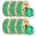 Green PLA+ Filament 1.75mm 1KG 6 Rolls E764796