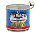 6x Cans San Marcos Sliced Jalapeno Peppers Vegetable 11oz D253473