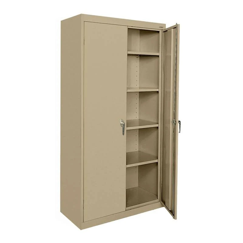 Storage Cabinet with Swing Handle, Tropic Sand - 46 x 24 x 78 in. A7084