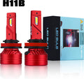 6000K Xenon White H11B LED Conversion Kit Bulbs, Pack of 2 V566