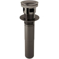 Brilliance Black Onyx Push Button Pop-Up with Overflow N845655