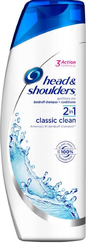 2-in-1 Dandruff Shampoo + Conditioner, Classic Clean 14.20 oz (Pack of 6) I570793