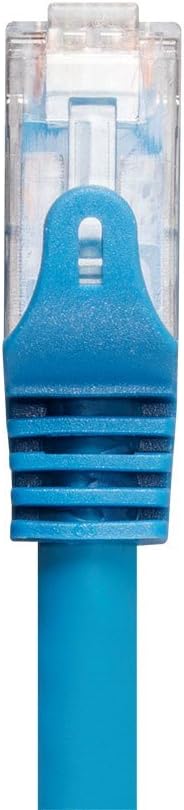 Cat6 Ethernet Patch Cable - 50 feet - Blue - Snagless RJ45 550Mhz UTP Plenum Pure Bare Copper Wire 23AWG U857450