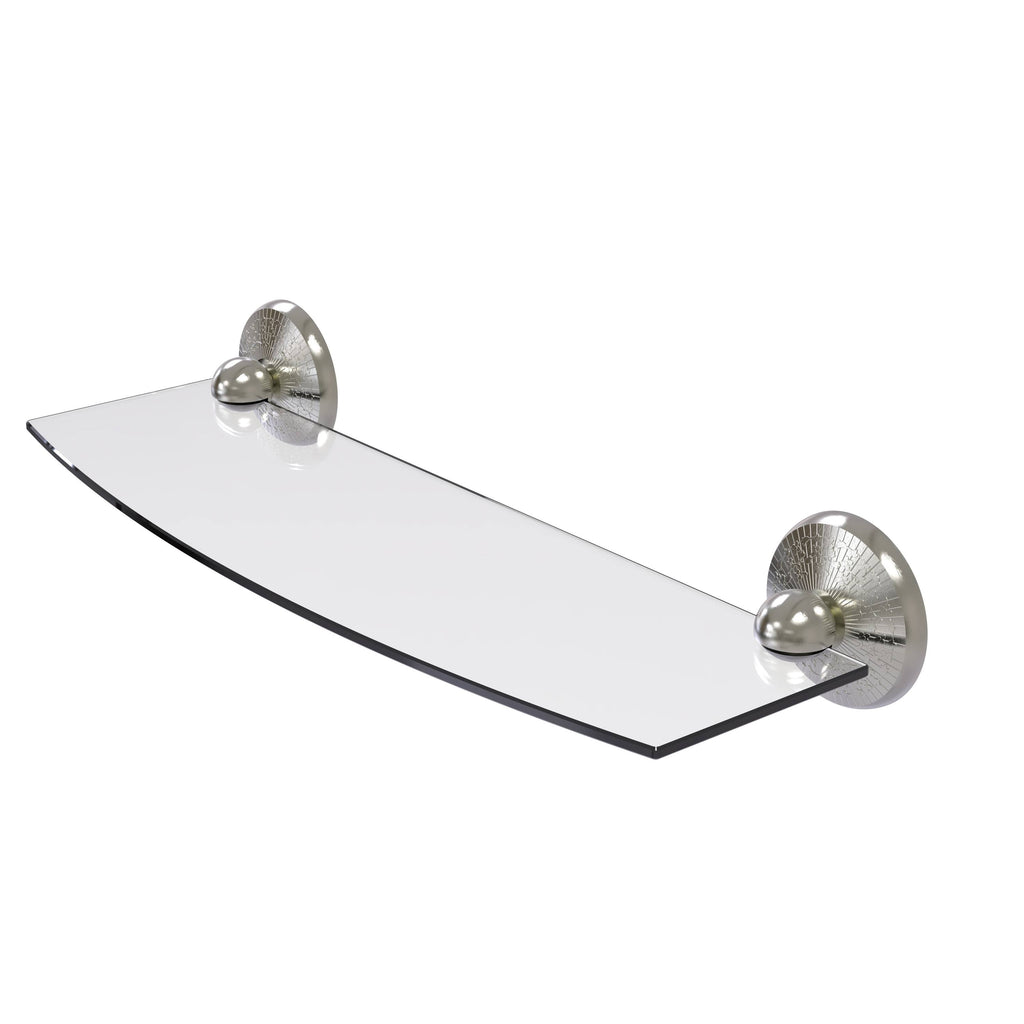 Satin Nickel Glass Shelf K151