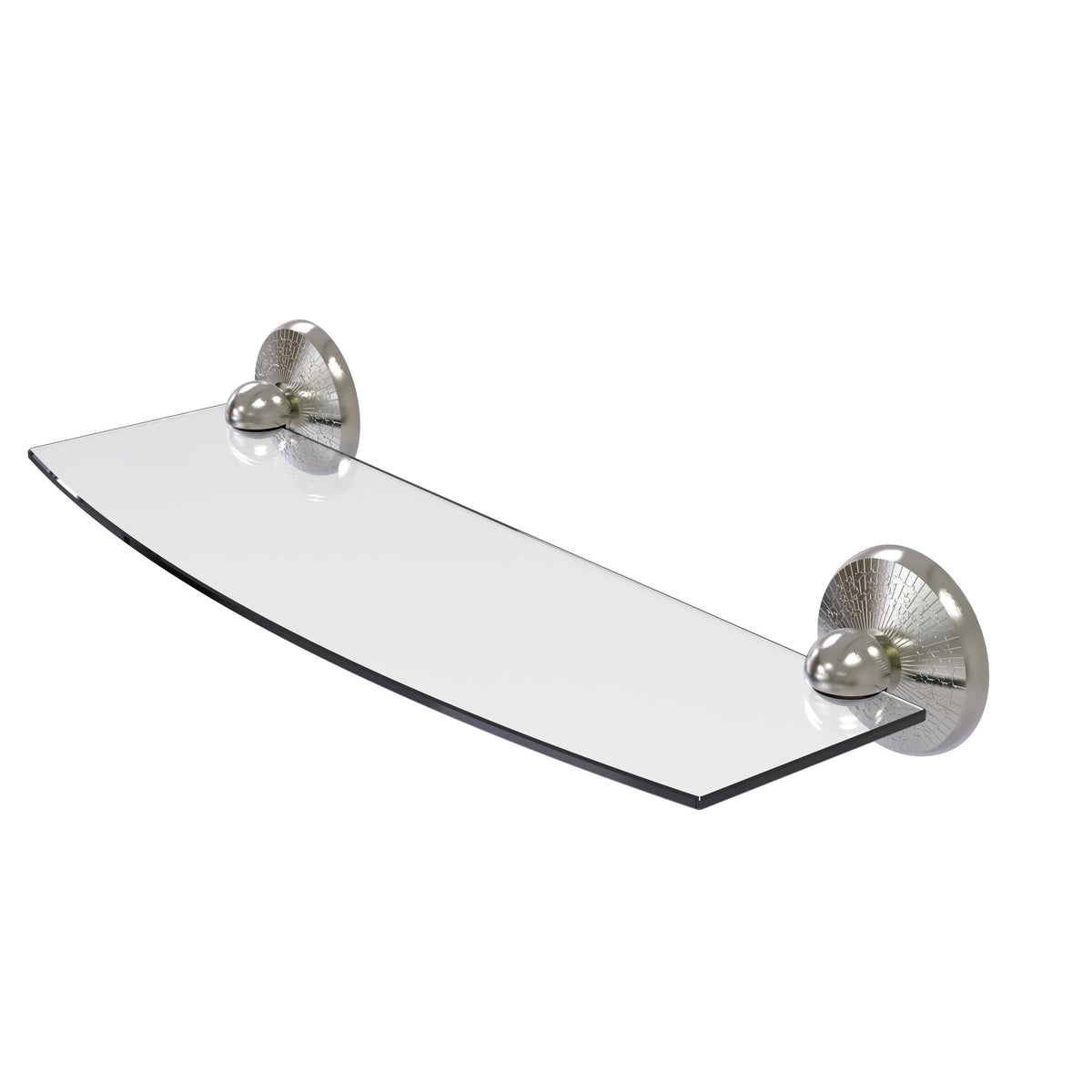 Satin Nickel Glass Shelf K151