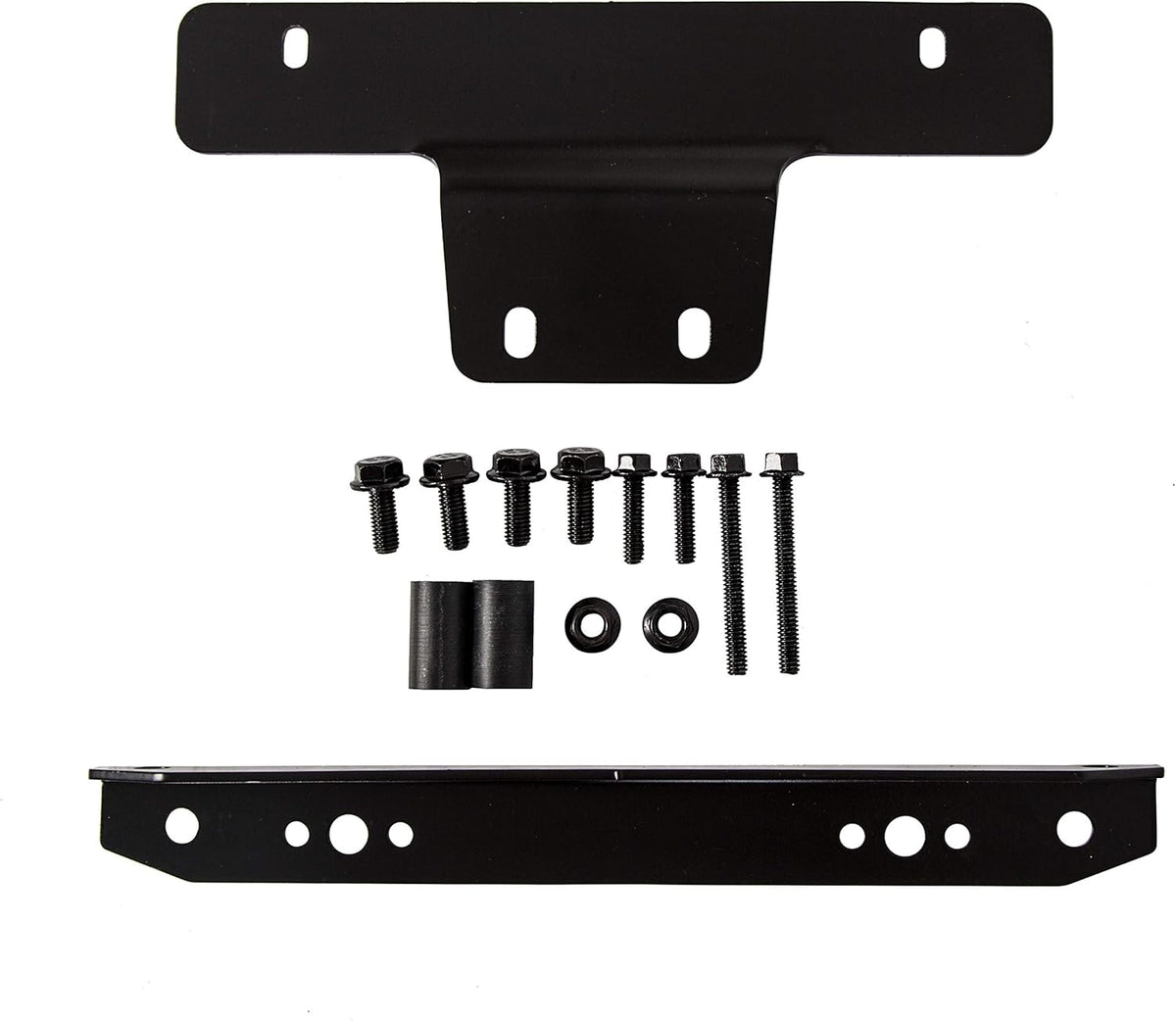 Front Bumper Brush Guard Protector Black Steel P122