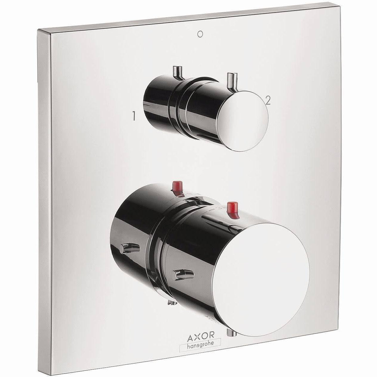 Chrome Thermostatic Trim with Volume Control and Diverter H2336