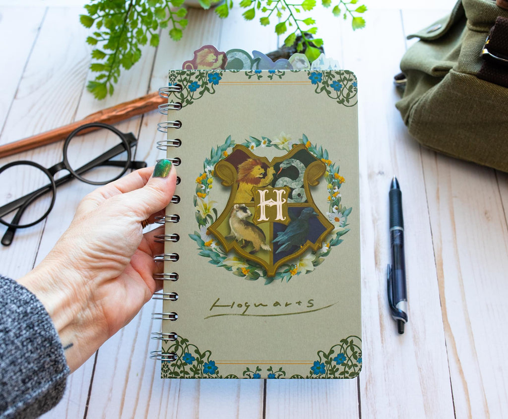5-Tab Spiral Notebook With 75 Sheets D848283