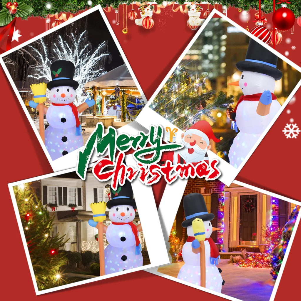 LED Inflatable Snowman P7983