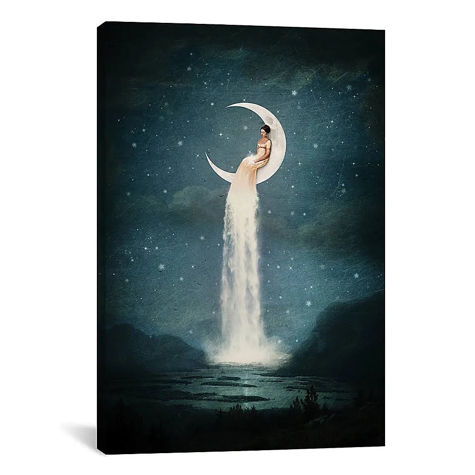 Moonriver Lady Art Print W50349