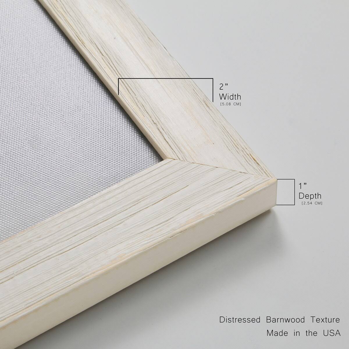 Grey Framed Canvas Y572
