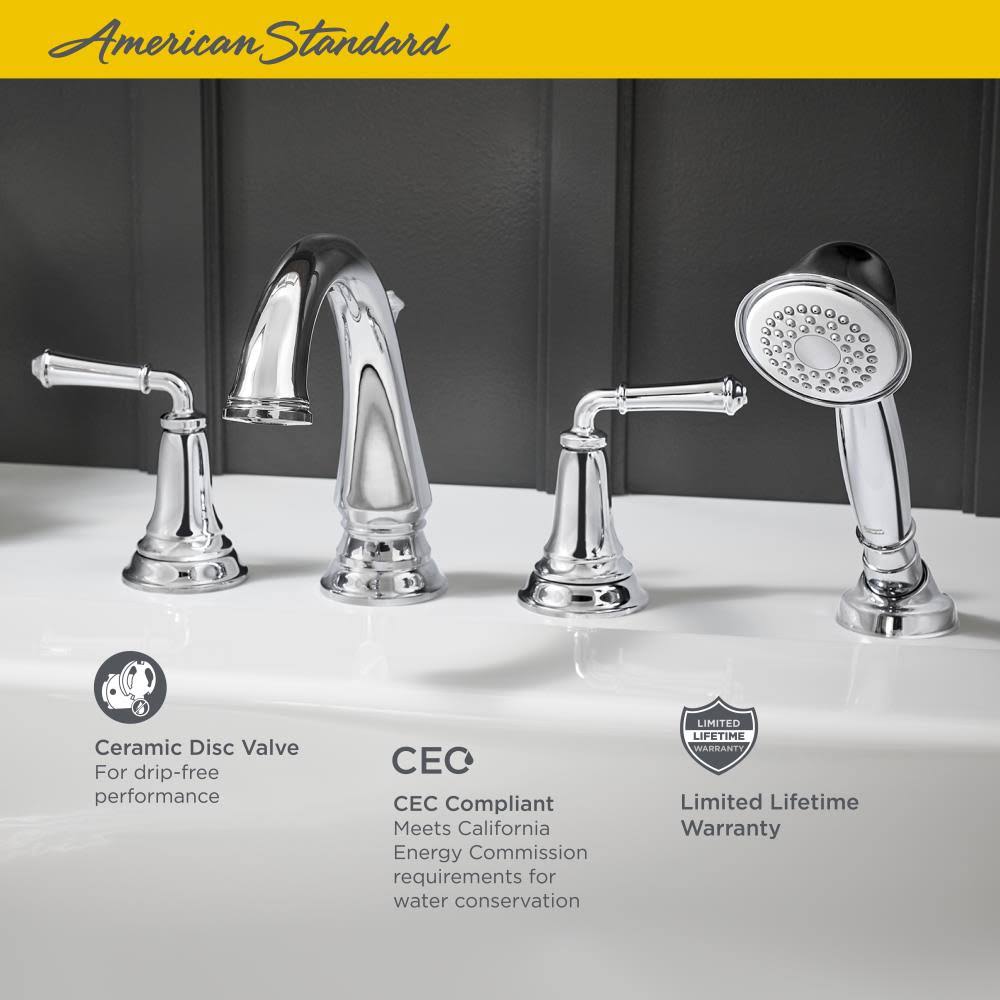 Brushed Nickel Roman Tub Faucet L45050