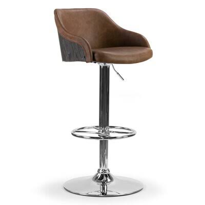 Adjustable Height Swivel Bar Stool I159660