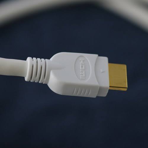 8 foot White High-Speed HDMI Cable with Ethernet O895