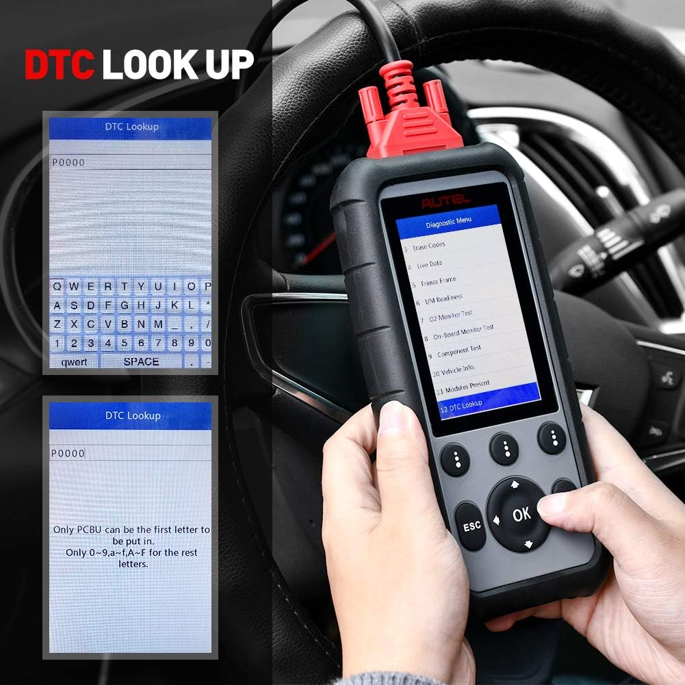 4 System Car Diagnostic Tool with ABS, Engine, Transmission, SRS OBD2 Functions B6637