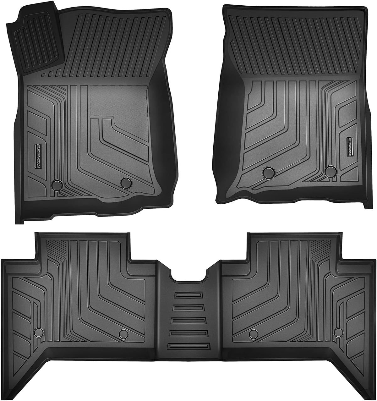 All Weather Car Floor Mats Front & Rear Row H541603