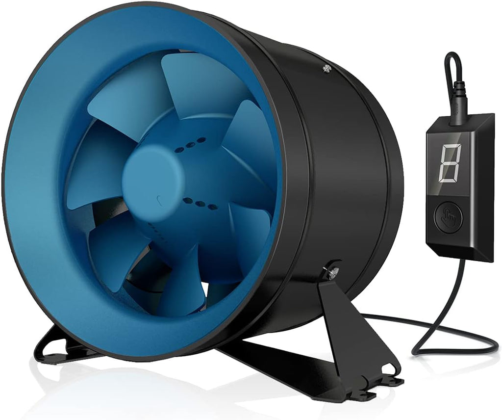 10 Inch Inline Duct Fan with Variable Speed Controller G981