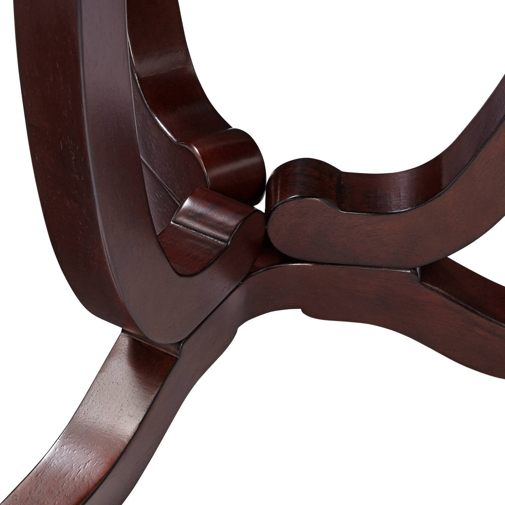 Espresso Round Accent Table G700