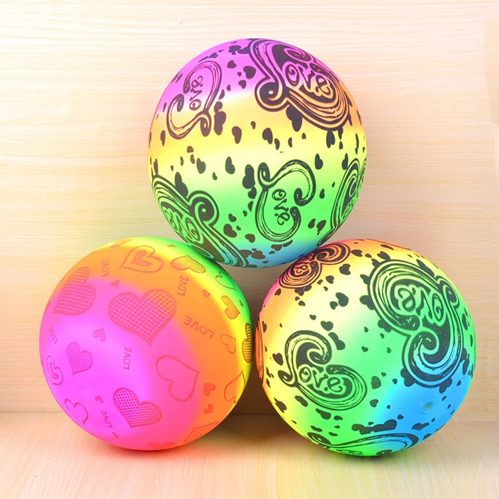 Rainbow Inflatable Beach Volleyball Toys K35983