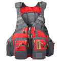 Utility Vest Floatation Device, Breathable Padded Fishing Life Vests, 209lb Bearing W85460