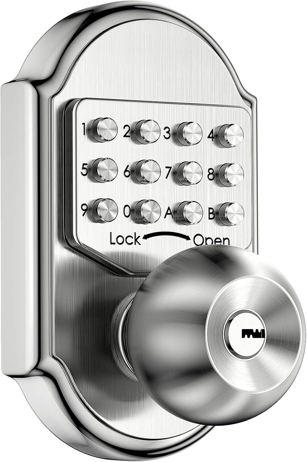 Keyless Entry Keypad Deadbolt Door Lock 304 Stainless Steel Mechanical A1437