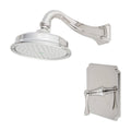 White Balanced Pressure Shower Trim Set L9907