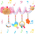 Elephant Spiral Plush Toy for Stroller Car Travel Activity I1236