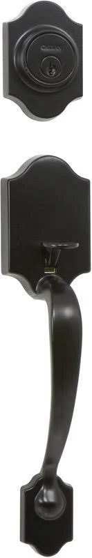 Satin Nickel Single Cylinder Entrance Handleset K2427
