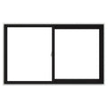 Black Vinyl Sliding Window V2561