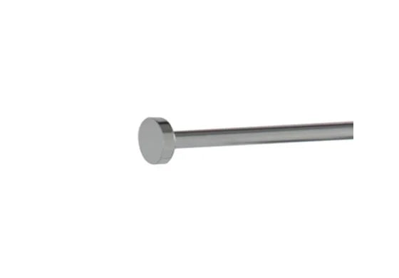 Chrome Shopping Bag Rack with 9" Rounded Arms, 45"H O58160