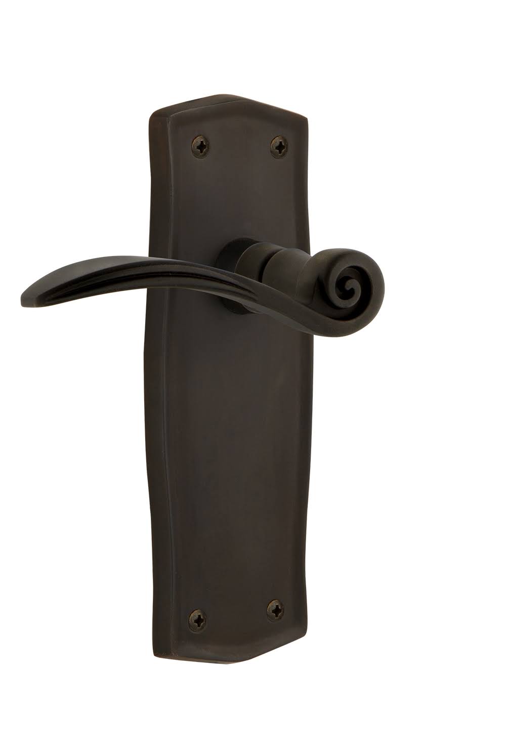 Oil-Rubbed Bronze Privacy Door Lever Set D9665